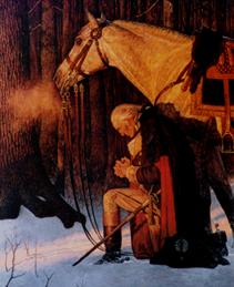 People - George Washington - Praying