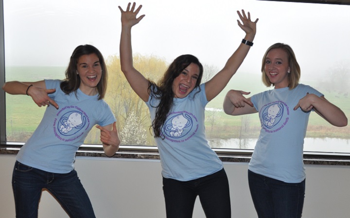 TMLC Staff Show Off Their Pro-Life T-Shirts on National Pro-Life T-Shirt Day